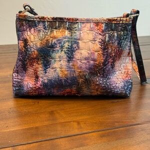 Brahmin Clutch in Parrish Melbourne • Embossed Leather